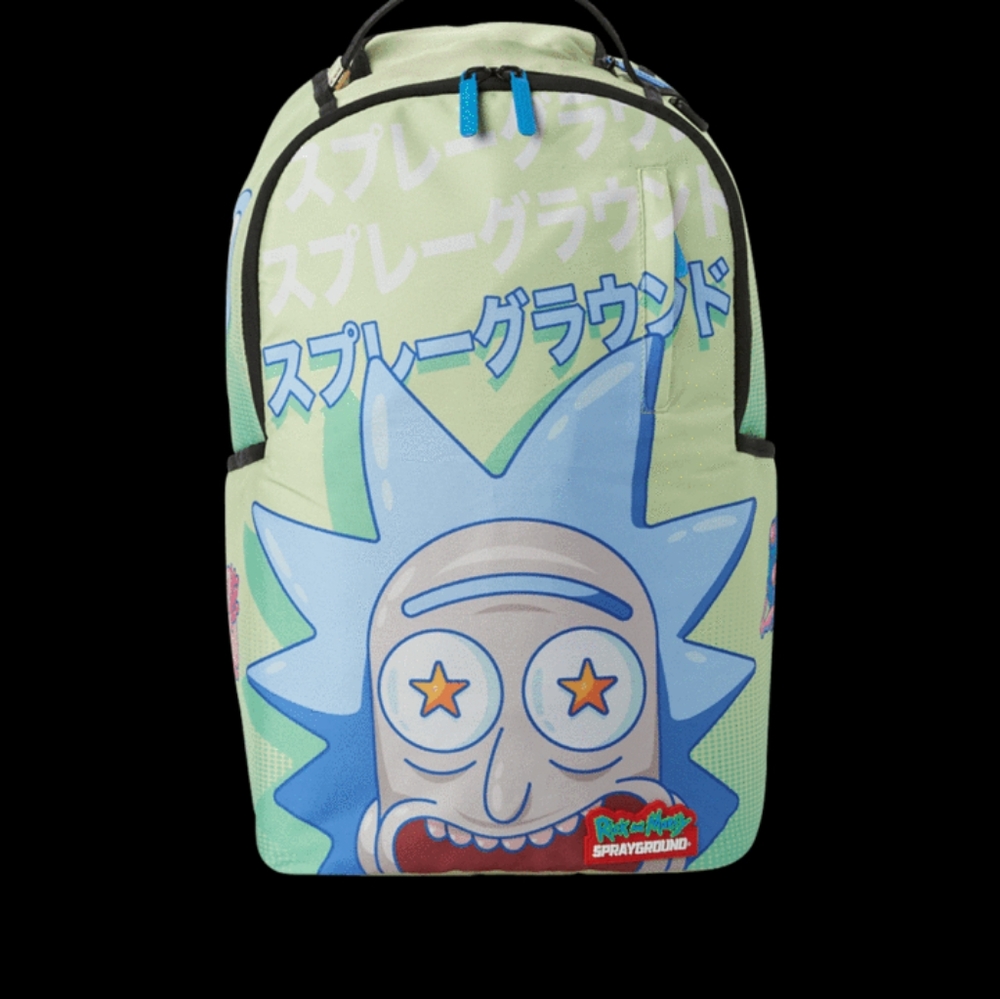 Brand New Sprayground RICK AND MORTY LOOK AT ME
